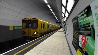 Train SimulatorBirkenhead CentralBirkenhead Central Loop Scoop [upl. by Luhem977]