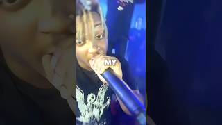 Juice WRLD takes fan’s 📞 juicewrld juicewrldlyrics 999 999forever 999wrld jaradhiggins rap [upl. by Rabka]