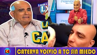 Mauricio Ayora Caterva regreso a Tc Televisión😱 pero resguardado👌 [upl. by Culosio]