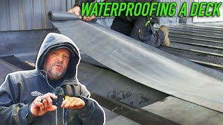 By The End Of This Video Youll Know How To Waterproof A Metal Deck [upl. by Hyams938]