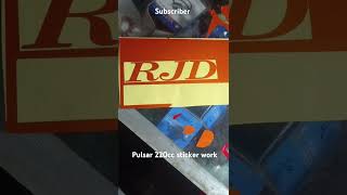 Pulsar 220 cc stickershortvideo [upl. by Yrram]