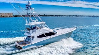 35 Million Yacht Tour  2021 Hatteras GT59 Convertible Sportfish [upl. by Ahsiekrats810]