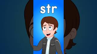 STR Consonant Blend Song  Learn to Read shorts [upl. by Picardi]