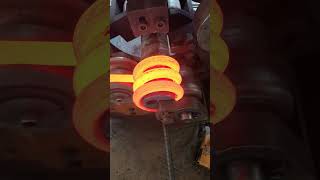 Make in China How to make a super large spring manufacture machine factory processing spring [upl. by Alim797]