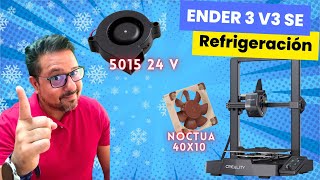 💥​Mod de refrigeración para Creality Ender3V3SE💥​ [upl. by Neeli]