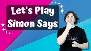 Lets Play Simon Says  Follow Along Game for Kids [upl. by Fenn]