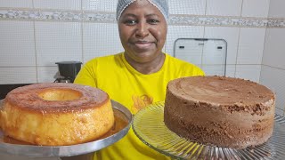 pudim de milho BOLO de chocolate 🥰🤩 [upl. by Irod828]