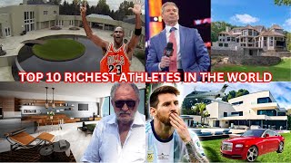 Top 10 Richest Athletes in the World [upl. by Harned706]