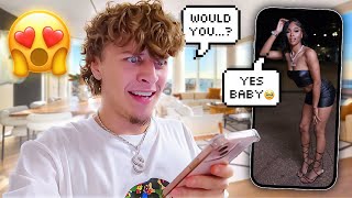 ASKING MY GIRLFRIEND IF SHE WOULD…🥹 [upl. by Andre]