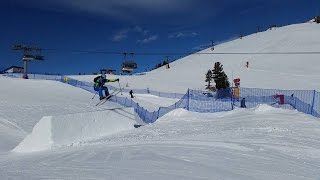 GoPro Skiing in Val Gardena Snowpark [upl. by Spalla897]