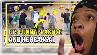 BTS FUNNY DANCE PRACTICE MOMENTS [upl. by Magas520]