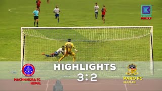 Machindra FC 32 Paro FC  Highlights  MFC VS PFC [upl. by Yngiram]