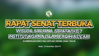 🔴 LIVE WISUDA INSTITUT AGAMA ISLAM FAQIH ASYARI KEDIRI 2024 [upl. by Corb939]