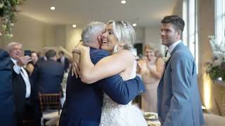 Father of the Bride Surprises Her and Sings “I loved her first” [upl. by Latona]