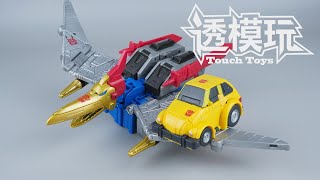 【SwiftTransform】86 SWOOP With BUMBLEBEE Studio Series SS86 THE MOVIE Dinobot G1 Transformers 透模玩速变 [upl. by Arie]