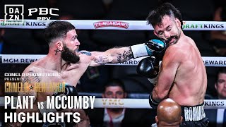 FIGHT HIGHLIGHTS  Caleb Plant vs Trevor McCumby [upl. by Ynattirb228]