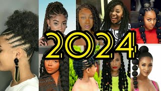 🔥💯💯 Unique braids hairstyles you will love to try  puff twist hairstyles  updo braids [upl. by Patrica]