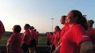 2019 Fairfield Union Alumni Marching Band Long Train Running Music Video [upl. by Enasus]