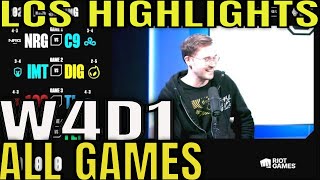 LCS Highlights Week 4 Day 1 ALL GAMES  LCS Spring 2023 W4D1 [upl. by Noam]