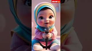 Hasbi rabi naatcute baby girl islamicstatus trending [upl. by Nathalie]