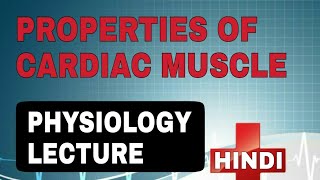 CVS  Properties of cardiac muscle  action potential  physiology lectures [upl. by Hiltner469]