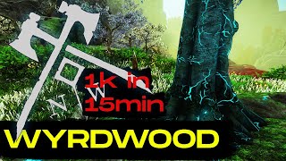 New World Wyrdwood Best Farm Route [upl. by Nalid]