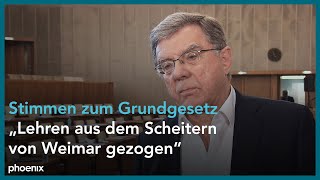 Ulrich Herbert  Stimmen zu 75 Jahre Grundgesetz [upl. by Obrien137]