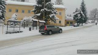 Volvo XC70 Fun in Snow Winter 2021 [upl. by Akehsyt745]