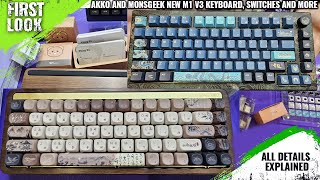 Akko And MonsGeek Brings New M1 V3 Keyboard Switches and Other Models Launched At Computex 2024 [upl. by Mozart]