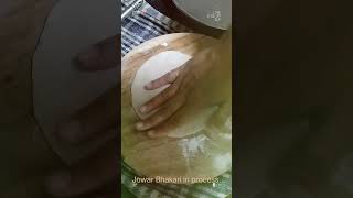 Healthy Gluten Free Jowar Roti  How to make soft Jowar roti shorts roti bhakri viralreels [upl. by Anitac]