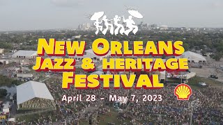 Official Jazz Fest 2023 Talent Announcement Video [upl. by Haroved726]