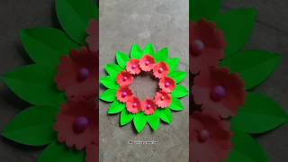 wall decoration ideas with papershorts trending viral diy fun craftpapercraft youtubeshorts [upl. by Yseulte]