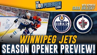 Winnipeg Jets Season Opener Preview with JetsTVs Sara Orlesky [upl. by Kee]