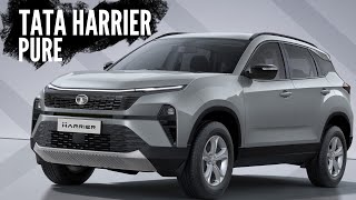 2023 Tata Harrier Pure  Ash Grey  First Look  Images  AUTOBICS [upl. by Attevad797]