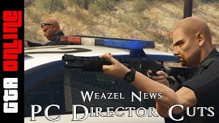 GTA 5 Online  Weazel News Breaking News  PC Director Cut [upl. by Lletnahc361]