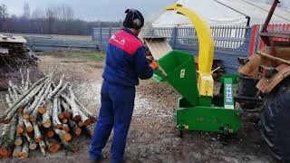 Rębak tarczowy R 17 Wood chipper  Tocător de crengi [upl. by Collyer]