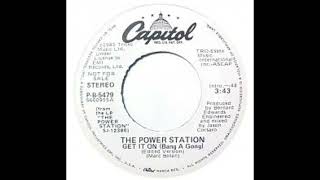 Power Station  Get It On Bang A Gong 1985 [upl. by Onairotciv329]