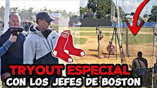 El Mejor 😦 Tryout ⚾️ Con Los Medias Rojas De Boston [upl. by Kayne35]