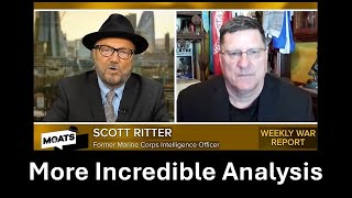 George Galloway amp Scott Ritter Discuss War in the Middle East [upl. by Tadd]