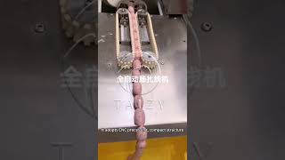 How To Make Sausage  Sausage Tying Machine [upl. by Halette]