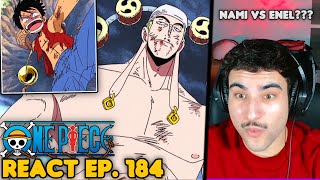 ENEL DERROTOU O LUFFY React One Piece EP 184 [upl. by Atnoved]