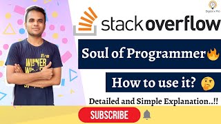 What is Stack Overflow  How to use Stack Overflow  Simply explained in Hindi👍 The Nerd Engineer [upl. by Kaufman]