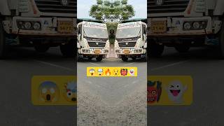 White 🤍 Dumper TRUCK 🚛👻👹😯🔥🤯😱😲 Mirror style 🤯😱👹 roadrailrhythms truck dumptruck dumper trending [upl. by Alamak821]