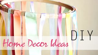 DIY 3 Easy Summer Home Decor Ideas [upl. by Tengdin]