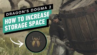 Dragons Dogma 2 Best Ways to Manage Your Inventory  Increase Storage Space [upl. by Vernen]