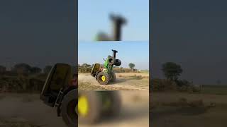 Nishu deshwalki short videojhon deere 5050Dtractor shortsstunt tochan kingOpen lion [upl. by Viridissa935]