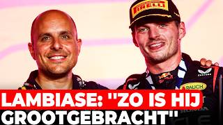 Lambiase over Verstappen Zo is hij grootgebracht Sauber ontkracht Audivertrek  GPFans News [upl. by Haslett872]