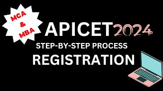 APICET REGISTRATION 2024 APICET HOW TO apply APICET [upl. by Akamahs]