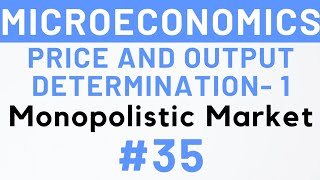 35 Monopolistic Market Short run and Long run equilibrium MEC 101 IGNOU  Kanishka Luthra [upl. by Celie]