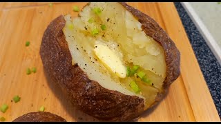 Air Fryer Baked Potato  How to make Baked Potato in the Air Fryer [upl. by Moreland]